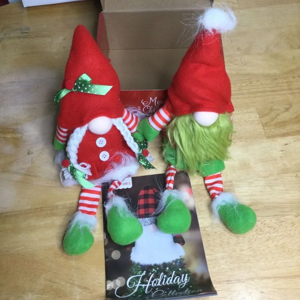Christmas Gnomes‎ Plush Shelf Sitter 14